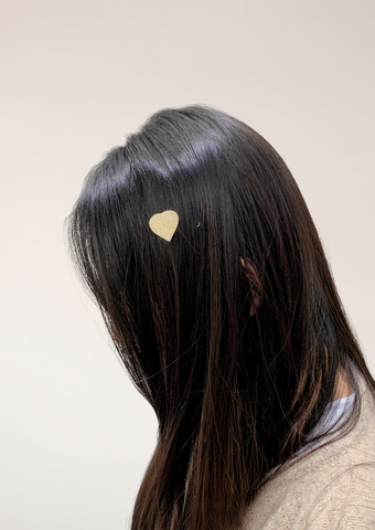 Hair clip heart Hair clip heart