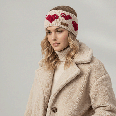 Stirnband - Herzen Stirnband - Herzen