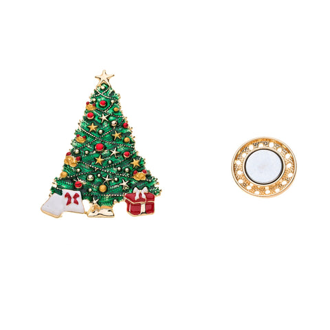 Brosche - Weihnachtsbaum