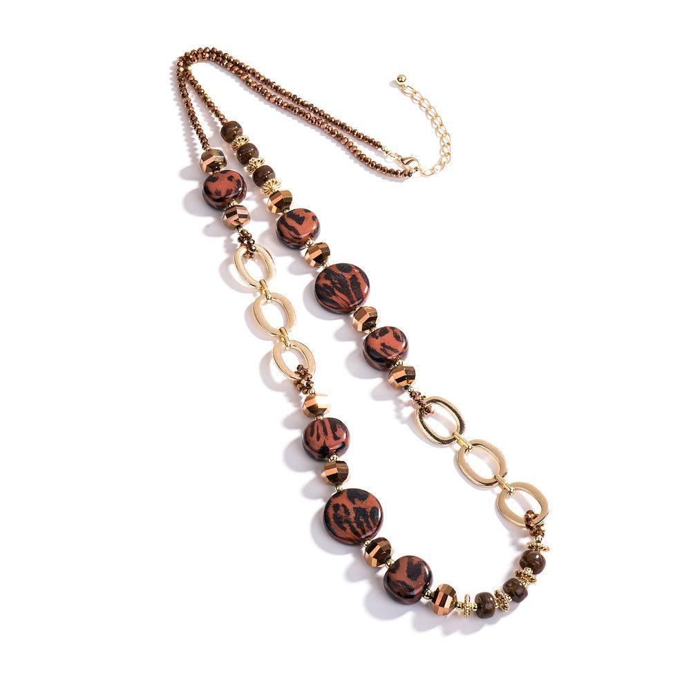 Halskette - Leopard - Fox by Ren