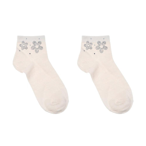 Socken - Blumen - Fox by Ren