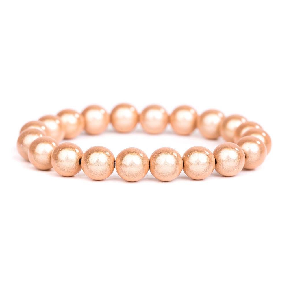 Armband - Magic Pearls Coral 10mm - Fox by Ren