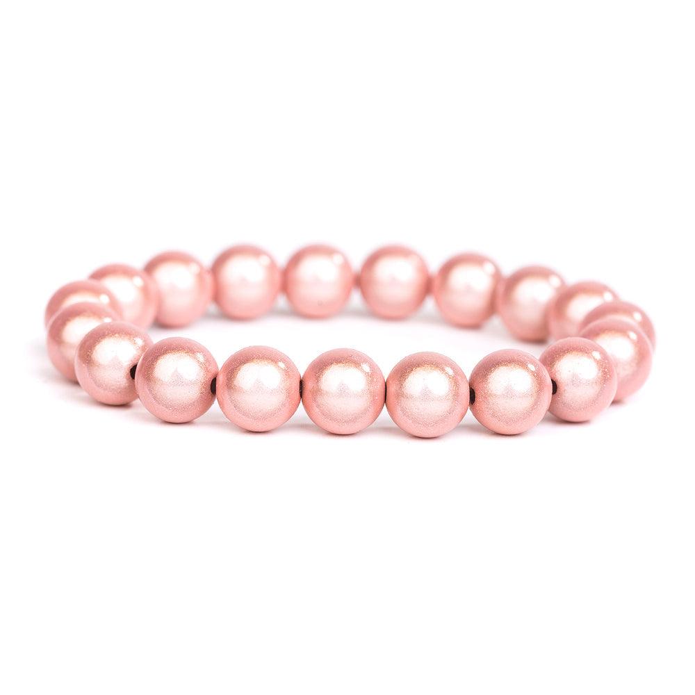 Armband - Magic Pearls Coral 10mm - Fox by Ren