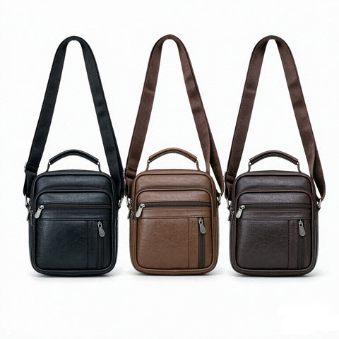 LEATHER Umhängetasche Bjorn