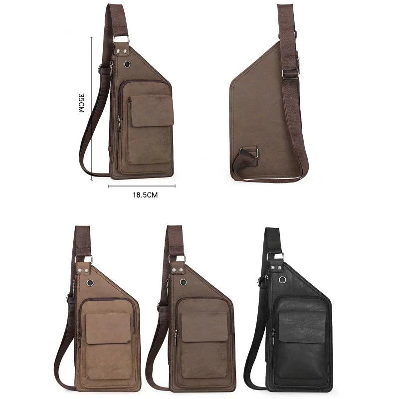 Crossbody Bag - Wildlederoptik - Fox by Ren