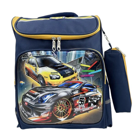 Rucksack - Schule Blue Yellow.