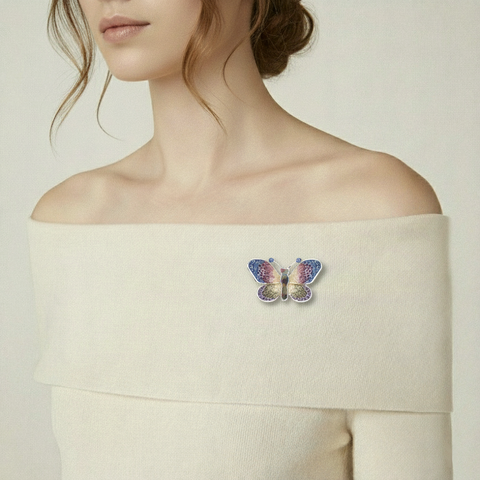 Brosche - Schmetterling