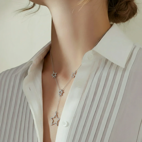 Halskette - Sterne