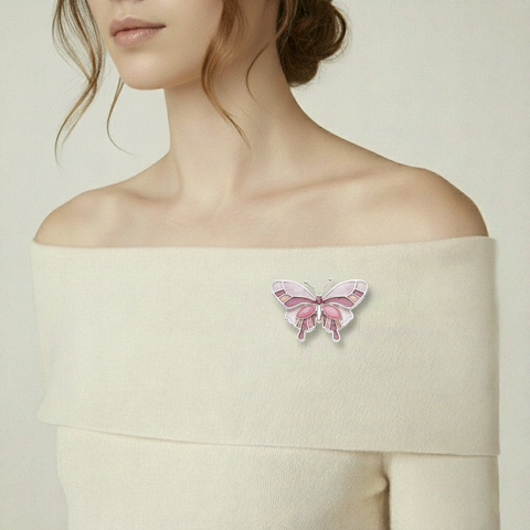 Brosche - Schmetterling