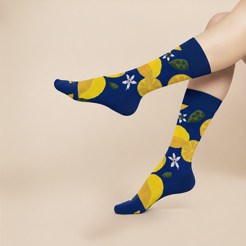 Socken - Zitrone