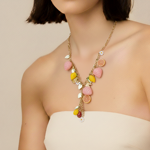 Halskette - Frühling