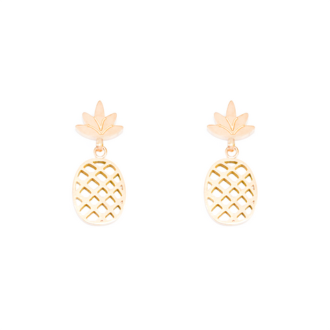 Ohrringe - Ananas