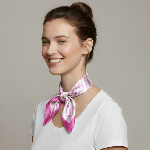 Vierecktuch - Kirsche