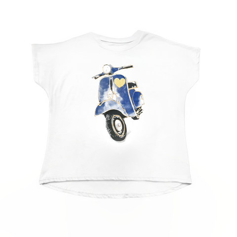 T-Shirt - Vintage Motorroller