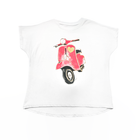 T-Shirt - Vintage Motorroller