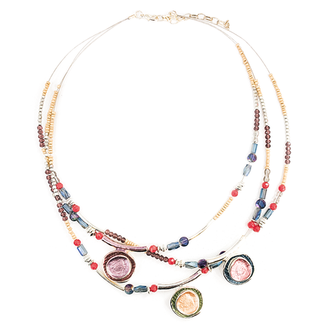 Necklace - small beautiful beads 1
