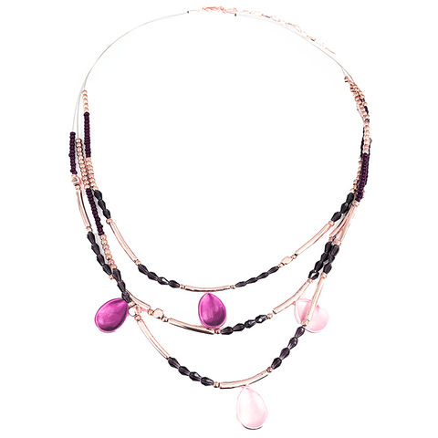 Necklace - small beautiful beads 3