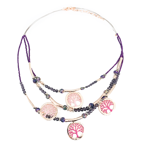 Necklace - small beautiful beads 4