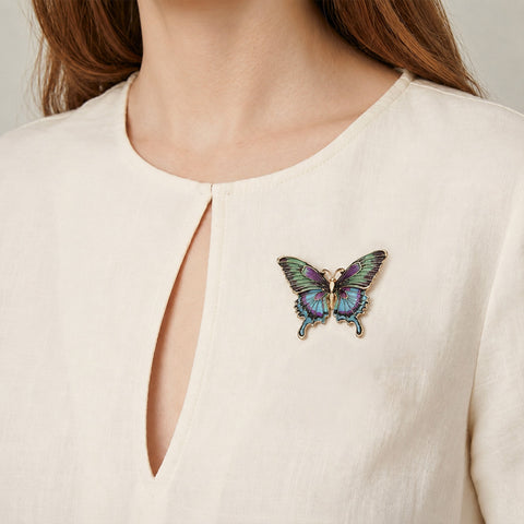Brosche - Schmetterling