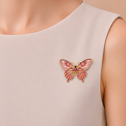 Brosche - Schmetterling