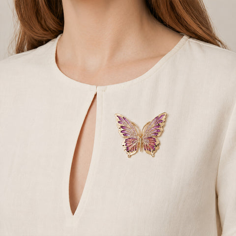 Brosche - Schmetterling