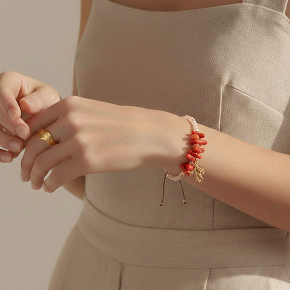 Armband - Koralle