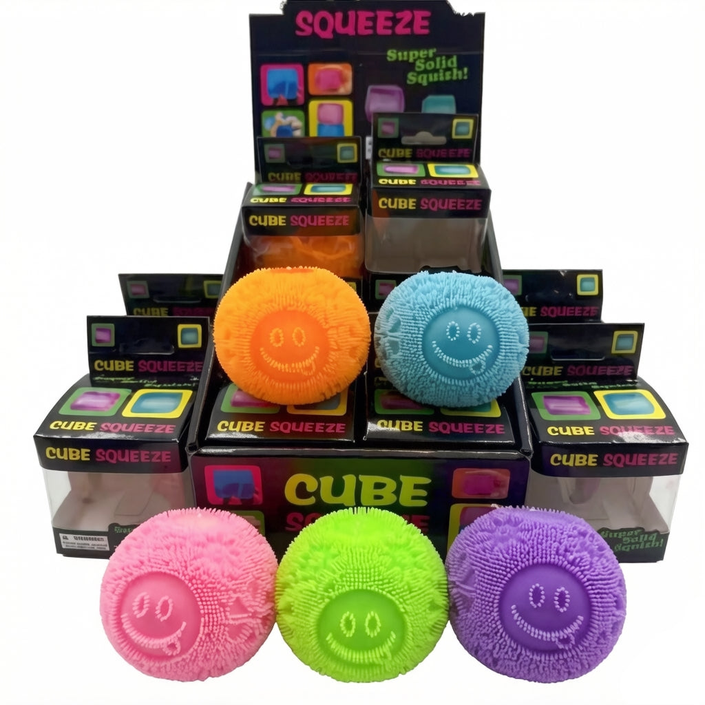 Squishy Smile Ball mit Licht