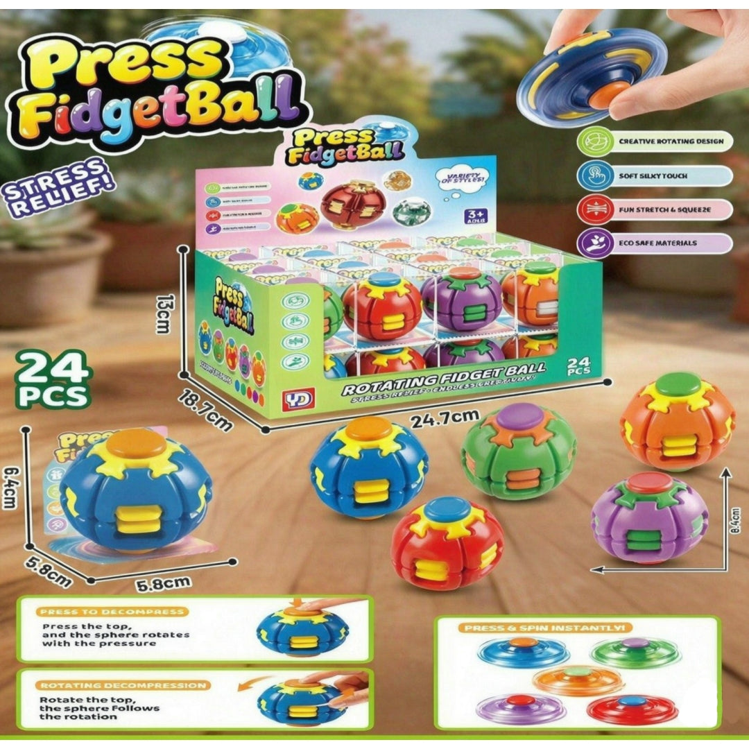 Press Fidget Ball