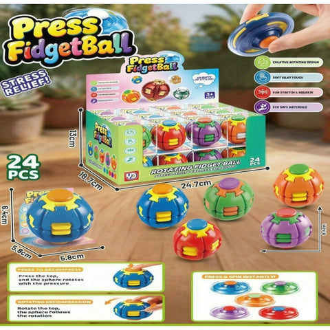 Press Fidget Ball