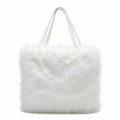 Tasche - aus Kunstfell Mittelgroß