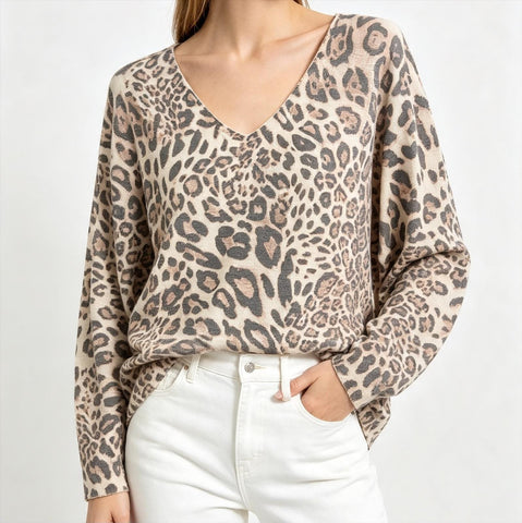 Pullover - Leopard