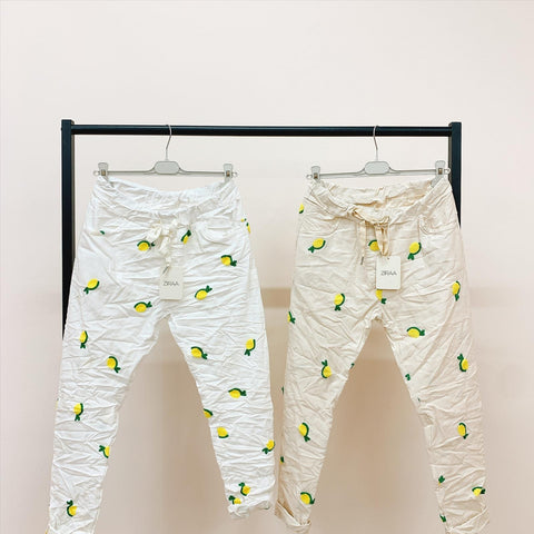 Hosen - Zitrone