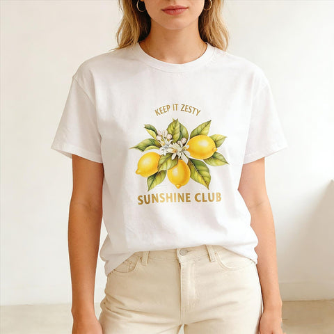 T-Shirt - Zitrone