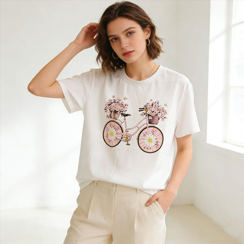 T-Shirt - Fahrrad
