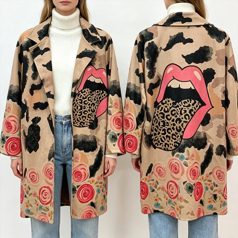 Jacke - Leopard