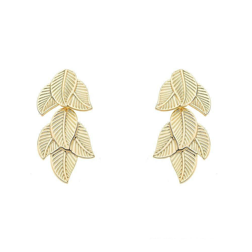 Ohrringe - Blätter - Fox by Ren