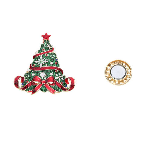 Brosche - Weihnachtsbaum