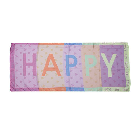 Schal - Happy