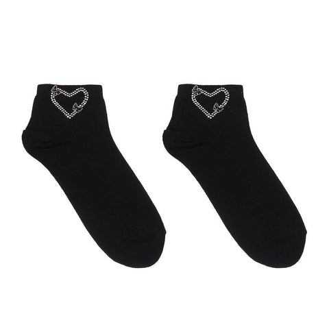 Socken - Herz mit Schmetterling