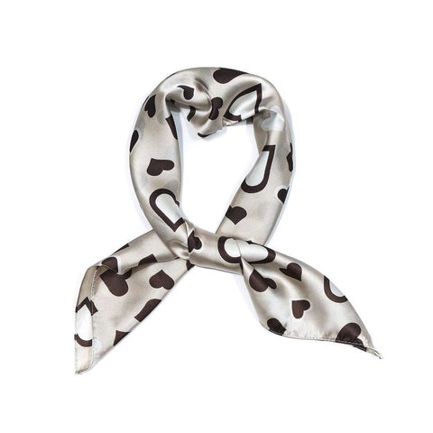 Vierecktuch - Herzen