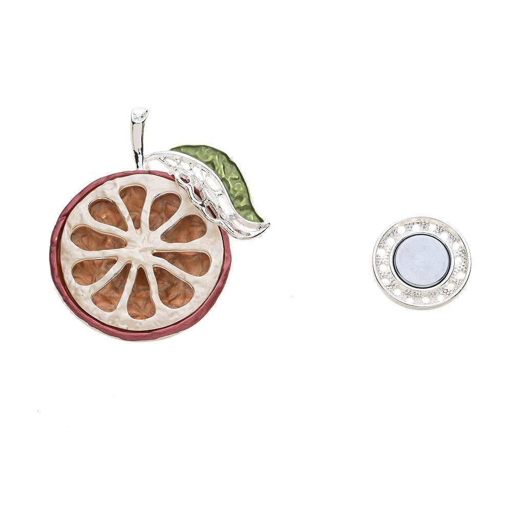Brosche - Orange