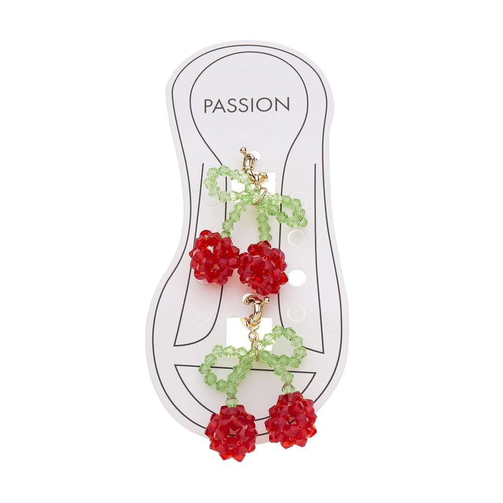Schuh Charms - Kirsche