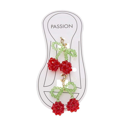 Schuh Charms - Kirsche