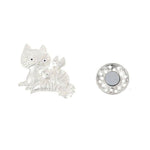 Brosche - Katzen - Fox by Ren