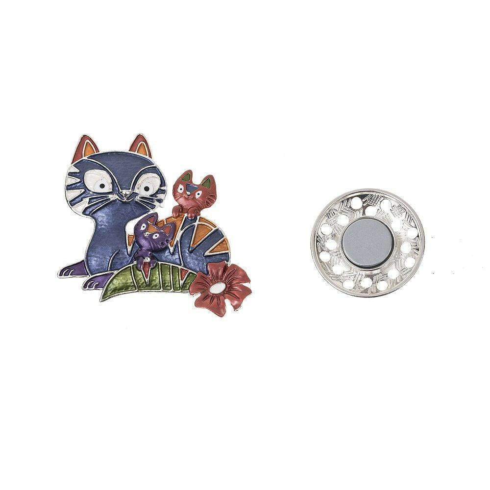 Brosche - Katzen - Fox by Ren
