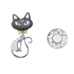 Brosche - Katze - Fox by Ren