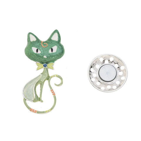 Brooch - cat