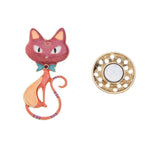 Brosche - Katze - Fox by Ren