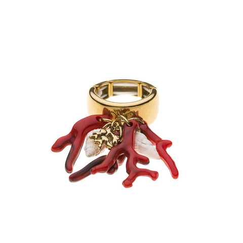 Ring - Koralle