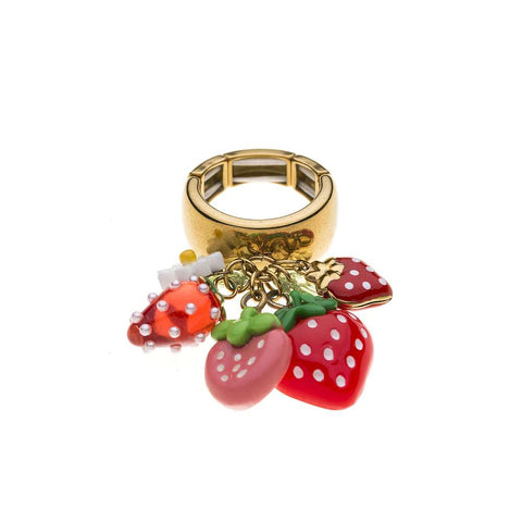 Ring - Erdbeere